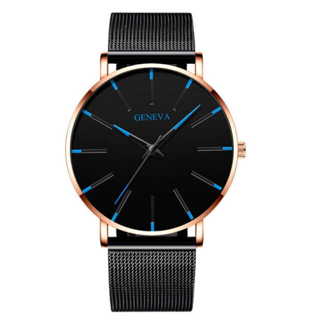 Lisslune | Men's Ultra-Thin Business Watch – Sleek, Minimalist & Timeless Style