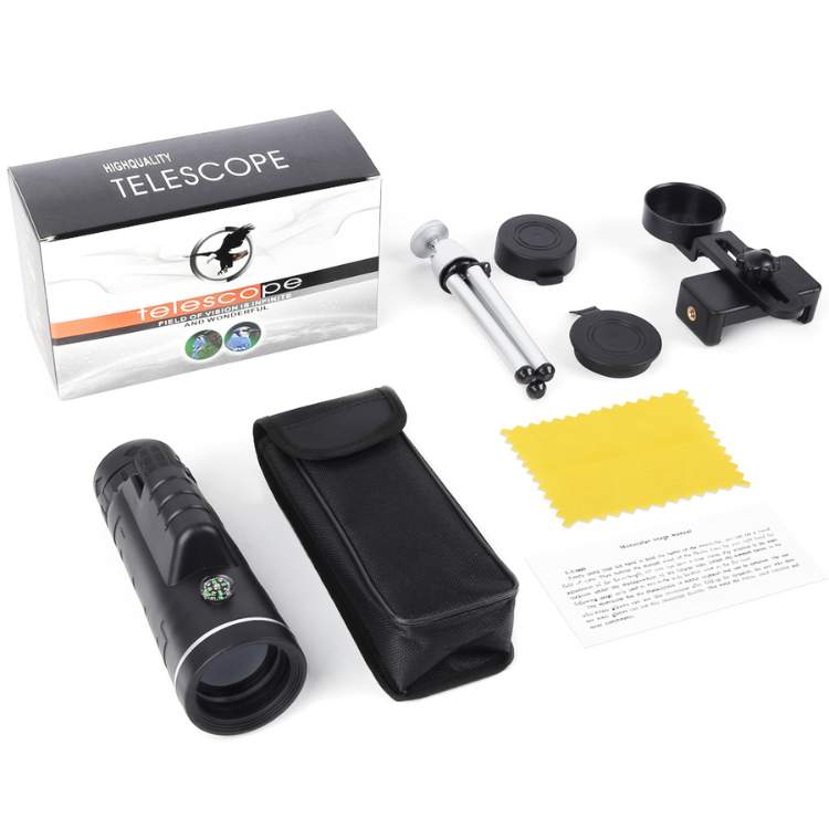 Lisslune | UltraZoom Pro HD Monocular | Waterproof, BAK-4 Prism & Ideal for Stargazing and Wildlife Observation