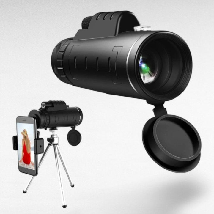 Lisslune | UltraZoom Pro HD Monocular | Waterproof, BAK-4 Prism & Ideal for Stargazing and Wildlife Observation
