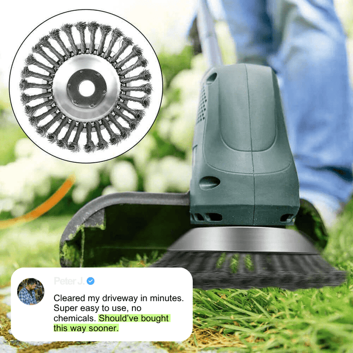 Lisslune | BLADESWEEP Max – 10,000 RPM Steel Cutter for Tough Weeds