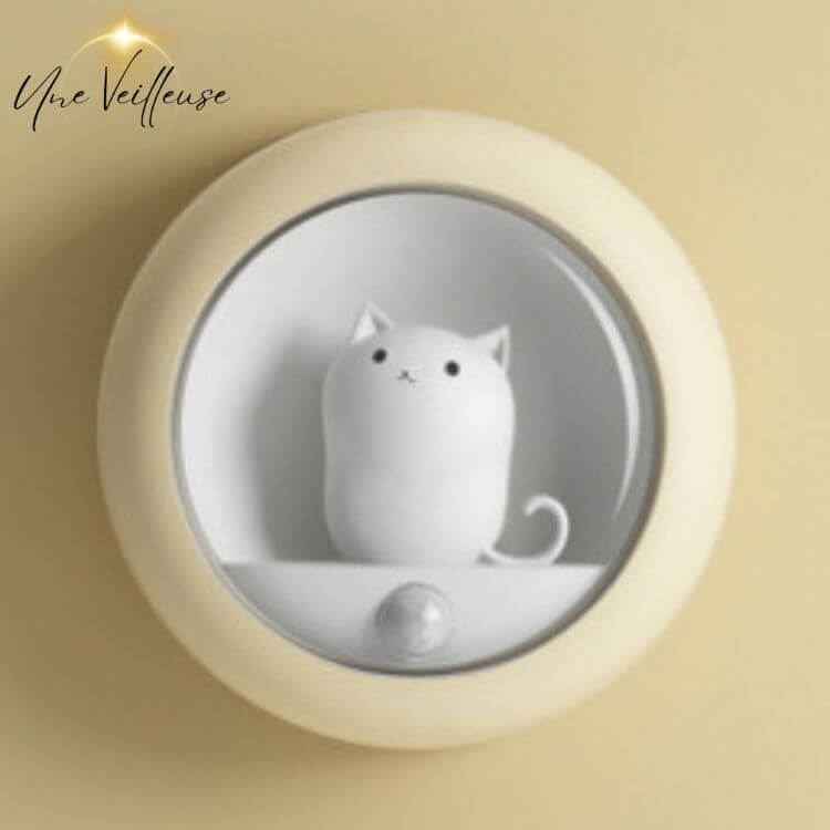 Lisslune | Wall Night Light - Night Light Cat LuminoCat™