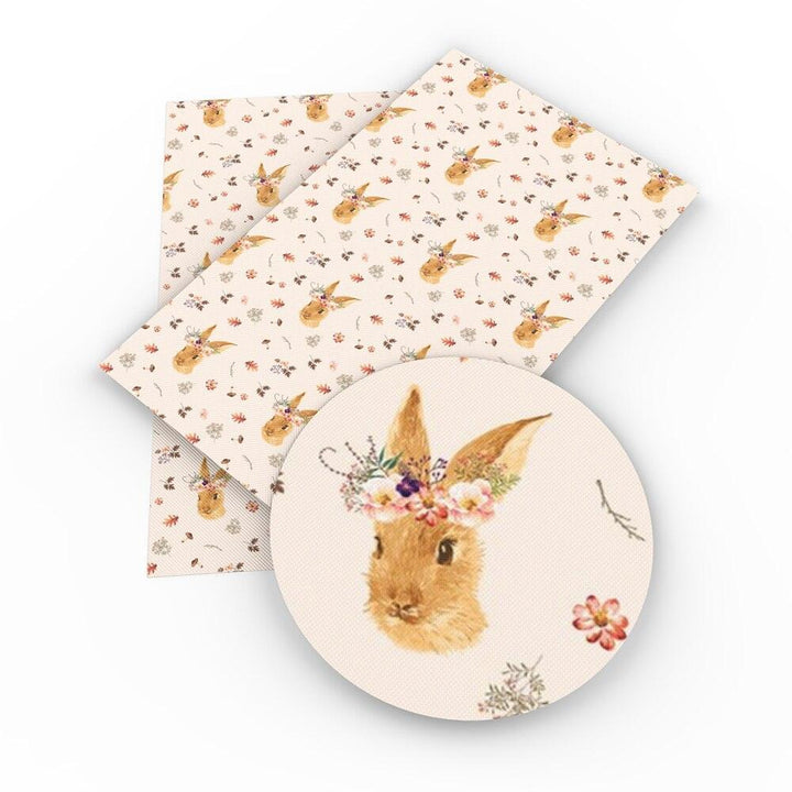 Lisslune | Unicorn Dreamland Synthetic Leather Crafting Fabric for Quirky Projects