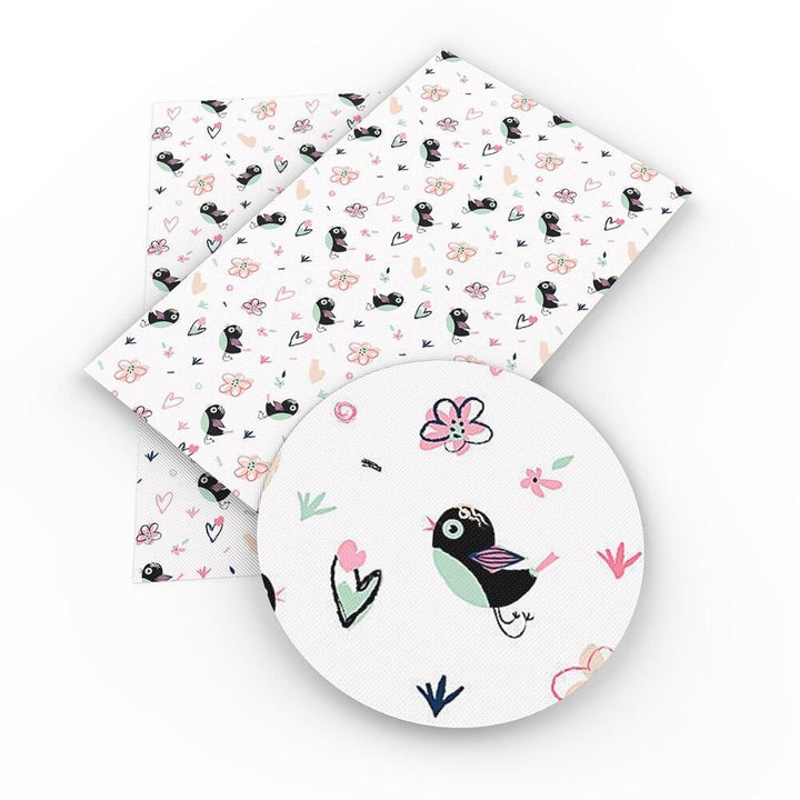 Lisslune | Unicorn Dreamland Synthetic Leather Crafting Fabric for Quirky Projects