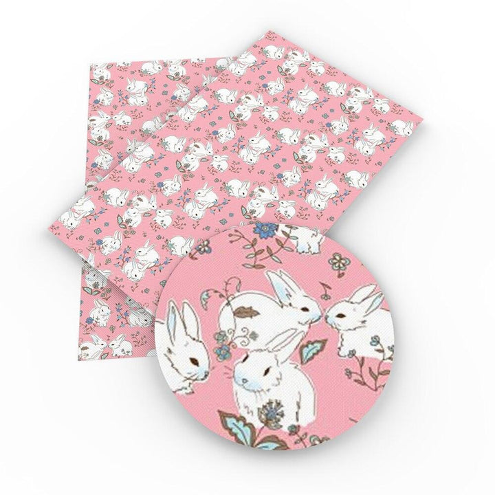 Lisslune | Unicorn Dreamland Synthetic Leather Crafting Fabric for Quirky Projects