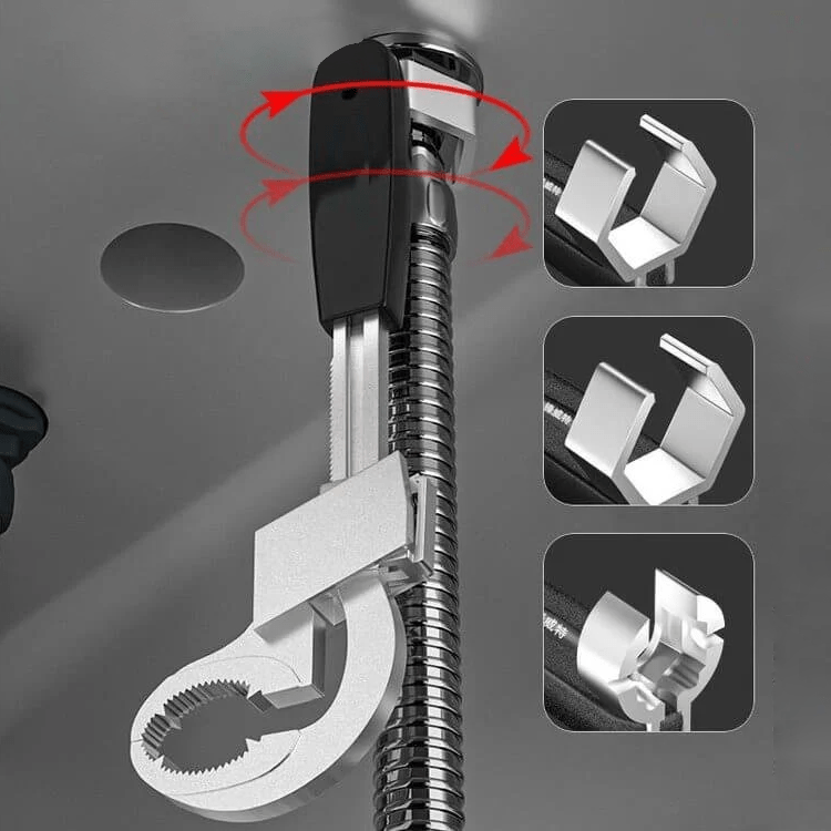 Lisslune | AllSize Spanner – 2-Head Adjustable Wrench for Easy Home Repair