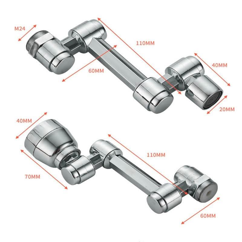 Lisslune | 1080° Rotating Faucet Attachment for Kitchen Sink