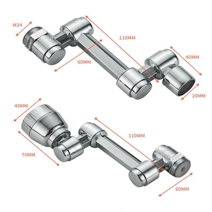 Lisslune | 1080° Rotating Faucet Attachment for Kitchen Sink