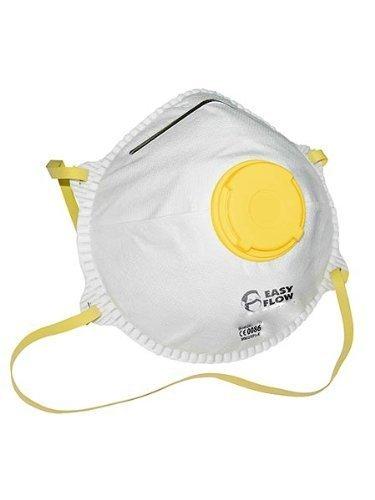 Lisslune | 10x FFP1 respiratory mask with valve fine dust mask particle mask dust mask