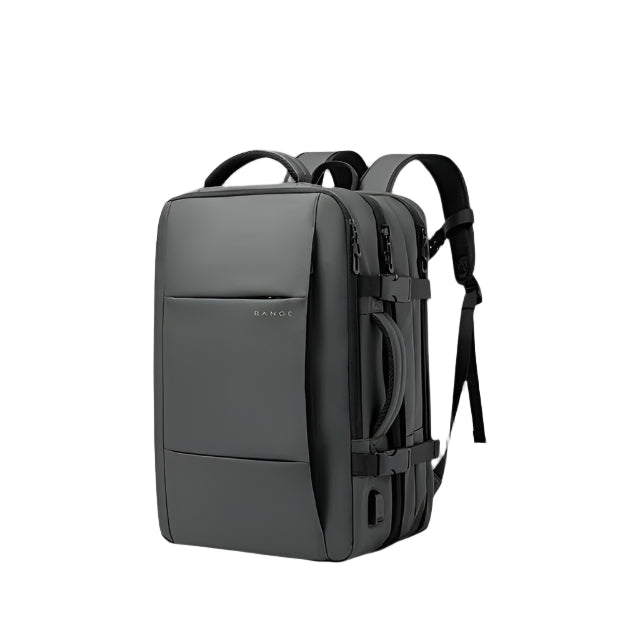 Lisslune | URBANFORM Business Backpack – Expandable, Waterproof, USB Charging Port & 17.3" Laptop Compartment