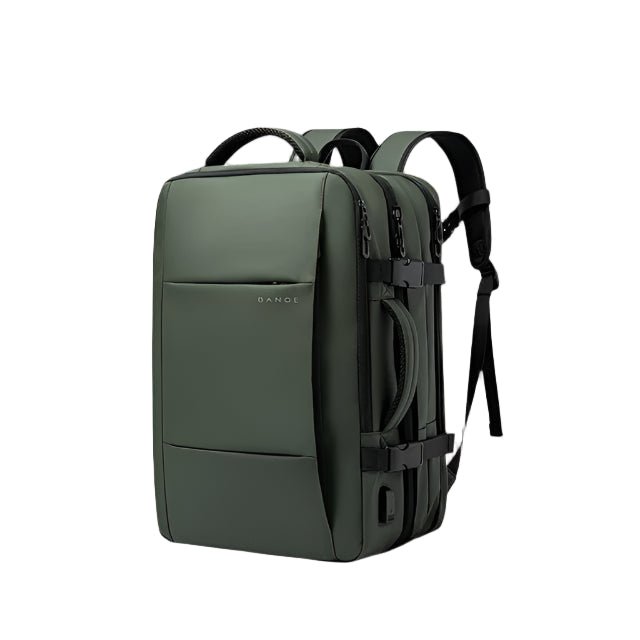 Lisslune | URBANFORM Business Backpack – Expandable, Waterproof, USB Charging Port & 17.3" Laptop Compartment