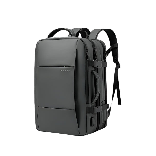 Lisslune | URBANFORM Business Backpack – Expandable, Waterproof, USB Charging Port & 17.3" Laptop Compartment