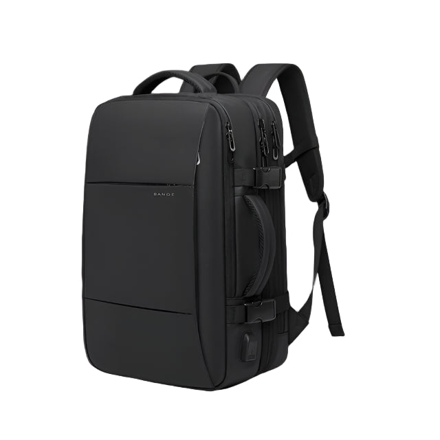 Lisslune | URBANFORM Business Backpack – Expandable, Waterproof, USB Charging Port & 17.3" Laptop Compartment