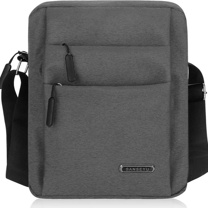Lisslune | URBANGUARD – Waterproof Men’s Shoulder Bag with Anti-Theft Design