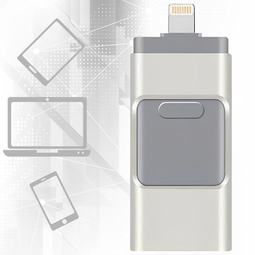 Lisslune | USB Flash Drive for iPhone & Android - 128GB High-Speed Storage for Photos, Videos, and Files Transfer