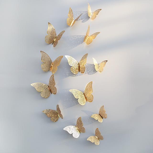 Lisslune | ButterflyGlow 3D Butterfly Decoration | Wall Decoration | Spring & Summer | Classic & Modern