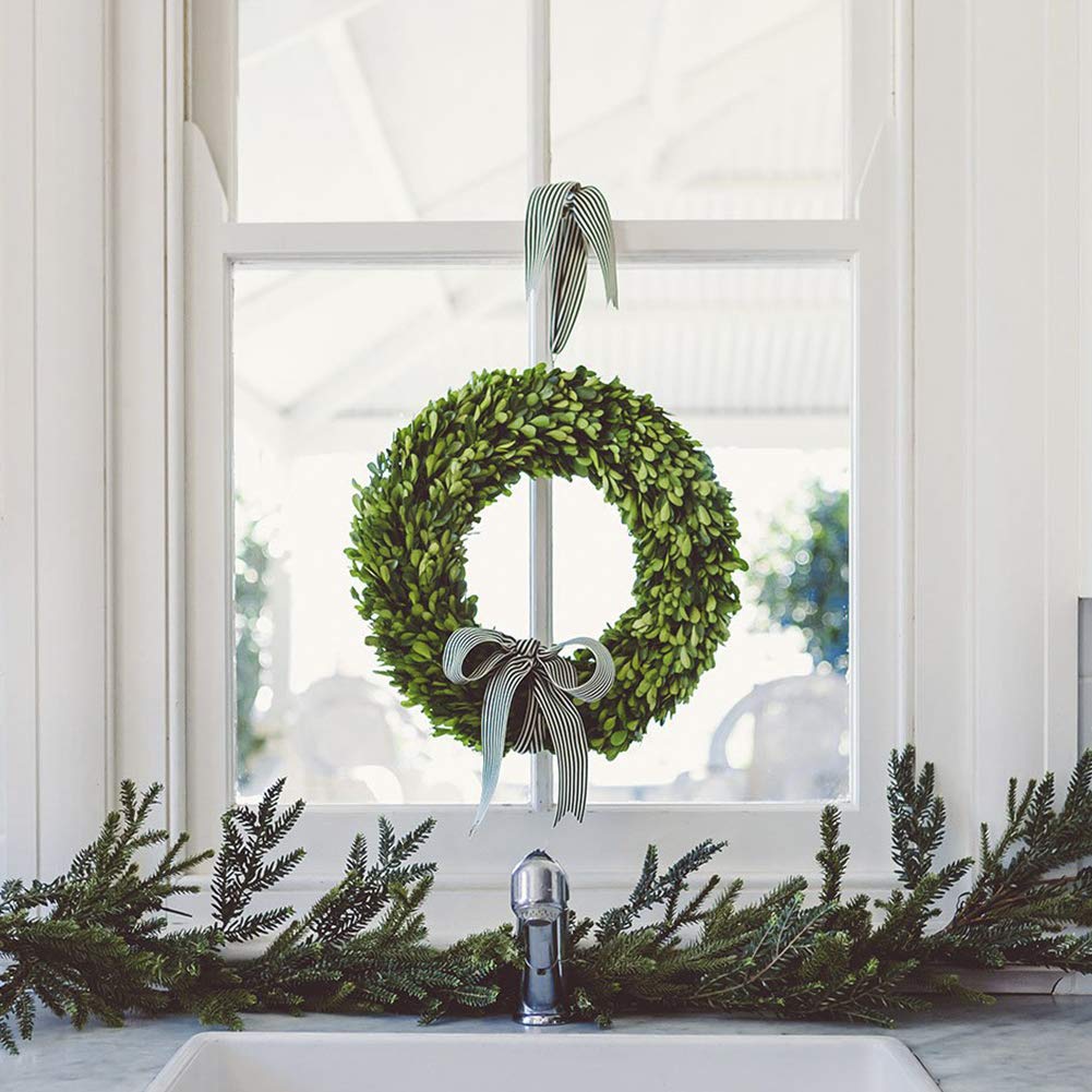 Lisslune | Buxus wreath - NatureElegance - Hand-tied & Timeless - Natural home decoration