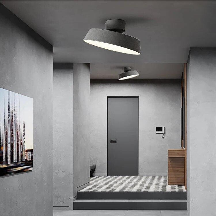 Lisslune | LumiFlex Rotating LED Ceiling Light – Modern & Customizable Lighting