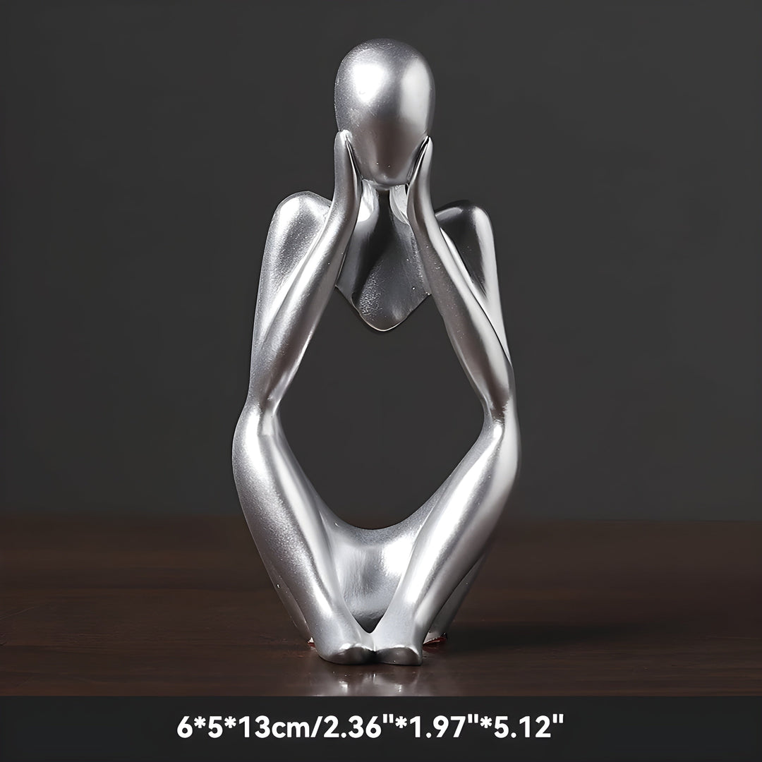 Lisslune | Abstract Thinker Sculpture Home Decor
