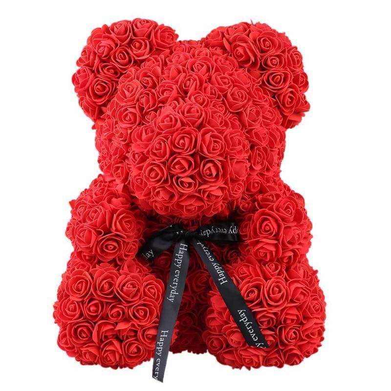 Lisslune | Rose Bear Uk | Handmade Luxury Flower Rose Love Teddy Bear