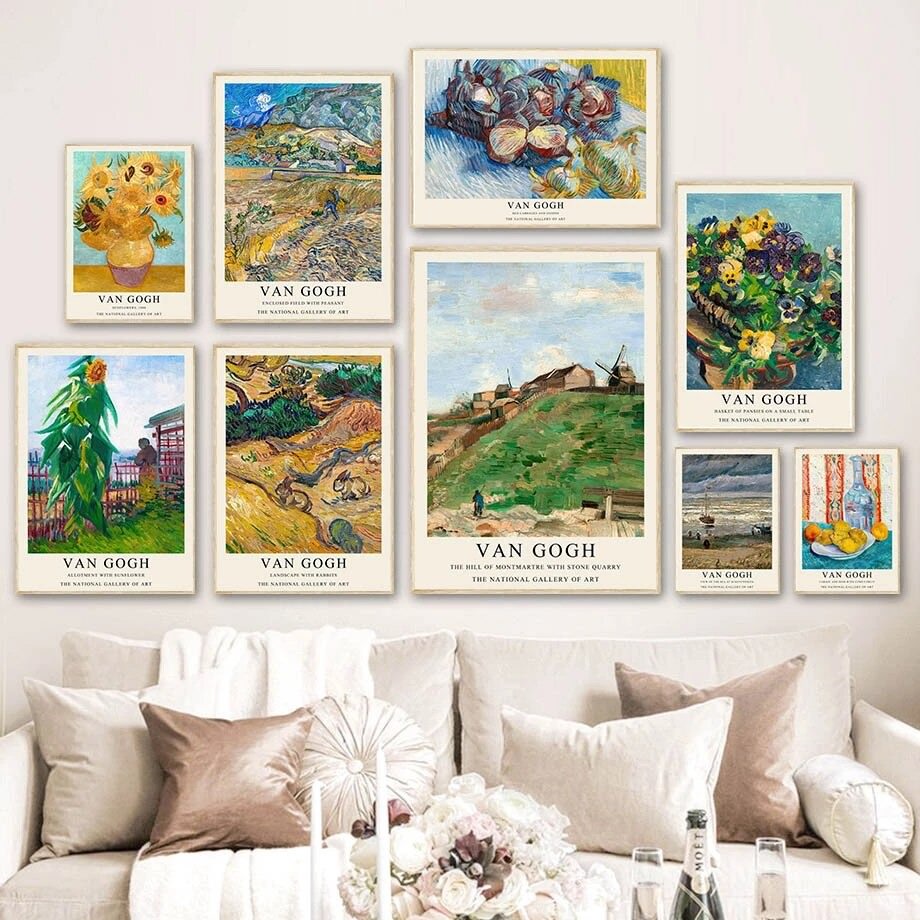 Rynx | Van Gogh Art Gallery Wall Canvas Poster