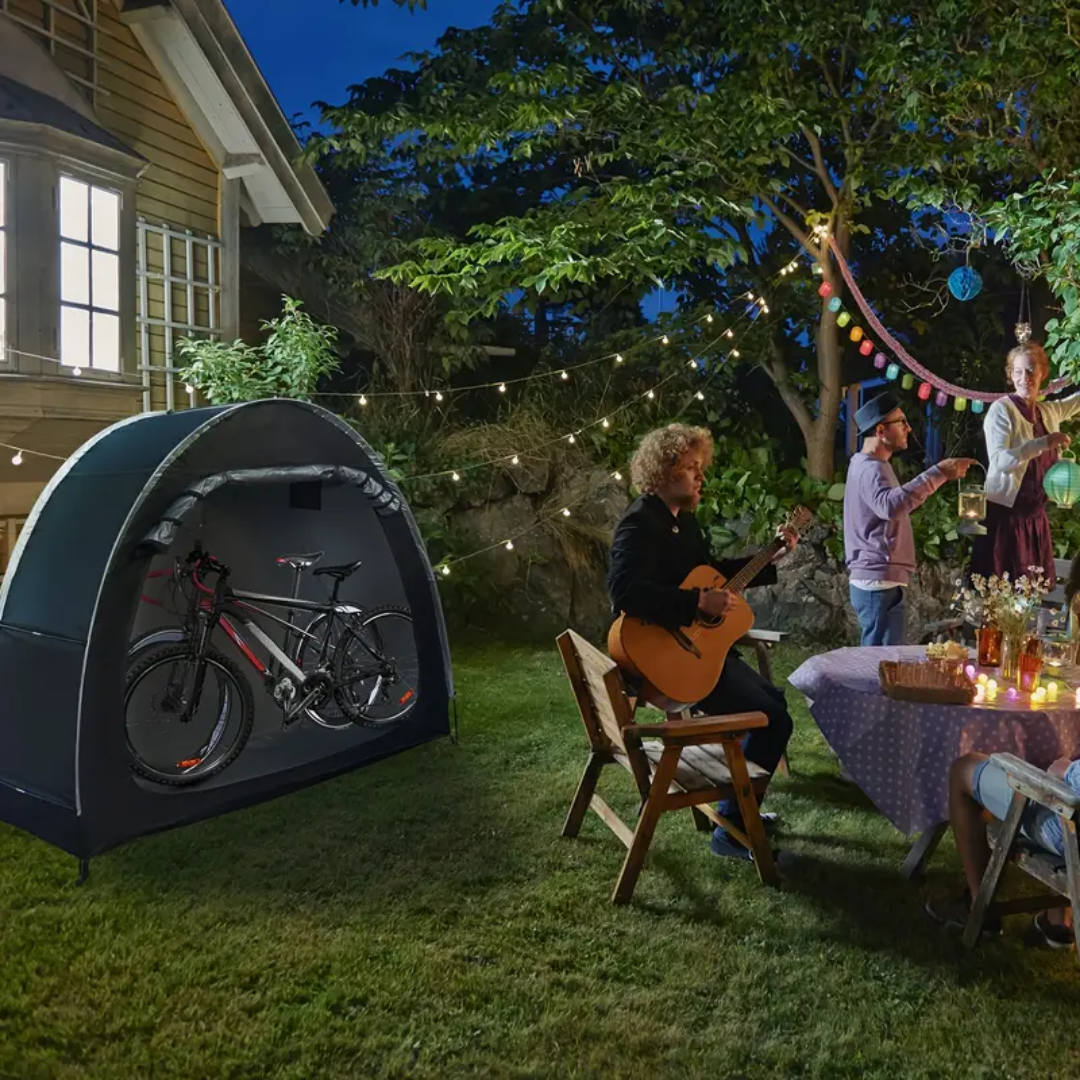 Lisslune | Waterproof Bike Storage Tent for 2 Bicycles
