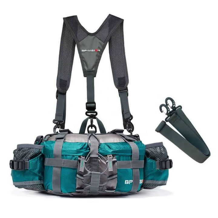 Lisslune | Waterproof Hiking Waist Bag with Bottle Holder
