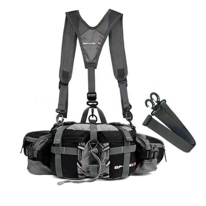 Lisslune | Waterproof Hiking Waist Bag with Bottle Holder