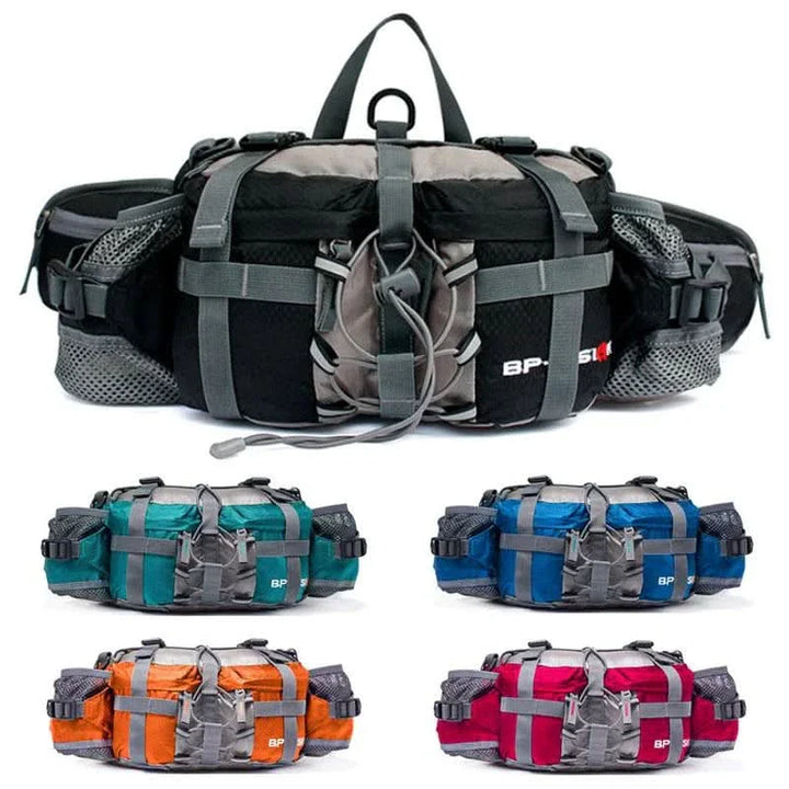 Lisslune | Waterproof Hiking Waist Bag with Bottle Holder