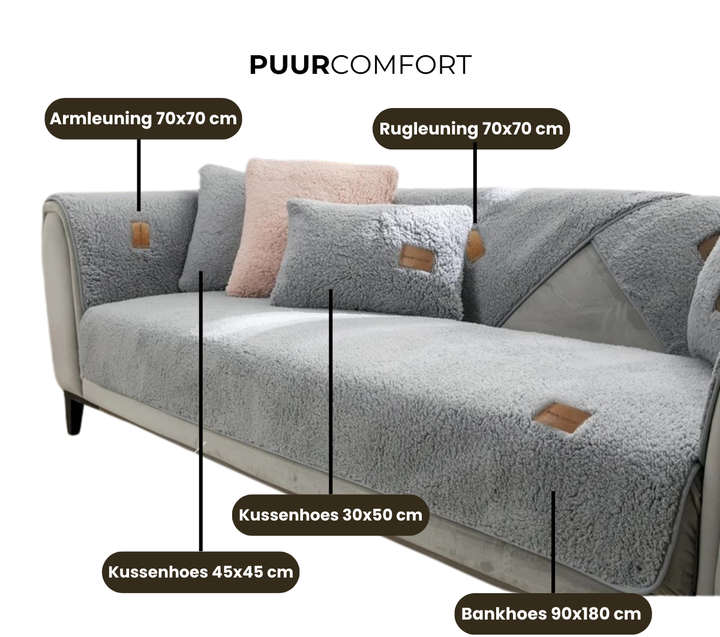 Lisslune | Zora - Durable, stylish, and elegant sofa cover