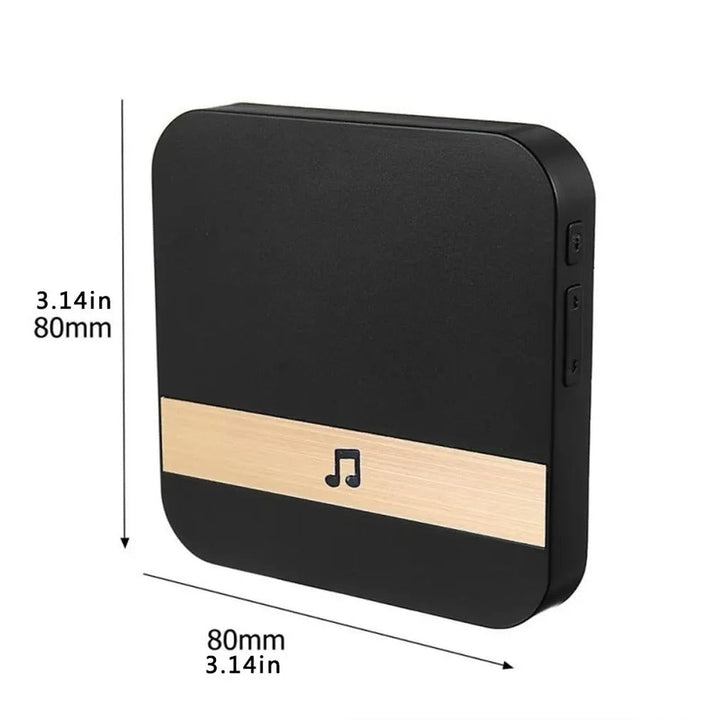 Lisslune | Wireless HD WiFi Video Doorbell | Night Vision, Two-Way Intercom & Motion Alerts for Home Security