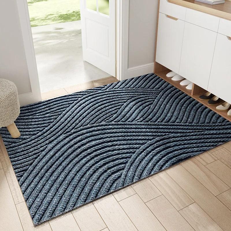 Lisslune | Modern, Nordic-style PVC doormat │ Non-slip doormat for the entrance area │ Sand-removing foot mat