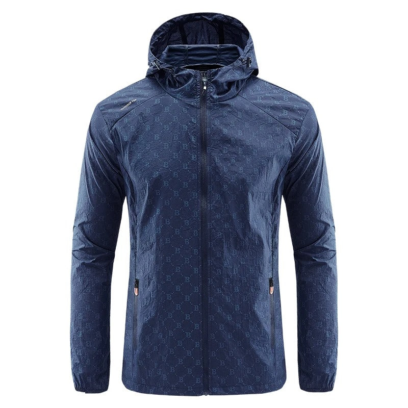 Lisslune | Ultralight wind and sunproof hooded summer jacket men
