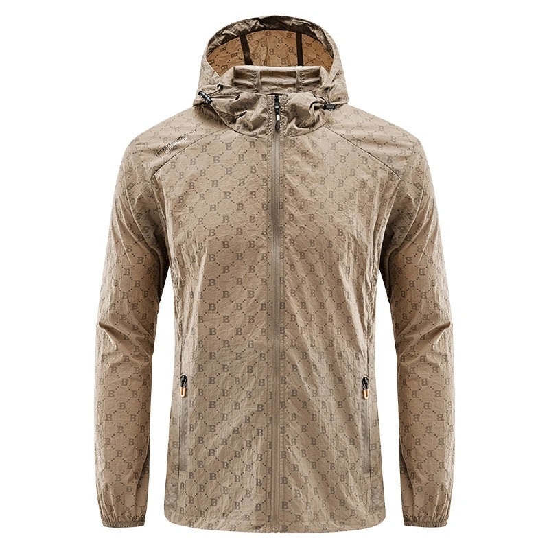 Lisslune | Ultralight wind and sunproof hooded summer jacket men