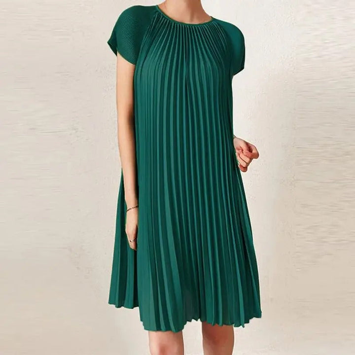 Lisslune | Elegant Pleated Dress