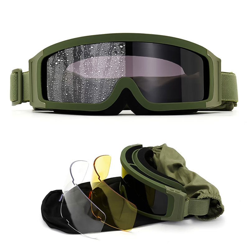 Lisslune | Mistview Safety Glasses Overlay – For Spectacle Wearers with Replaceable Lenses