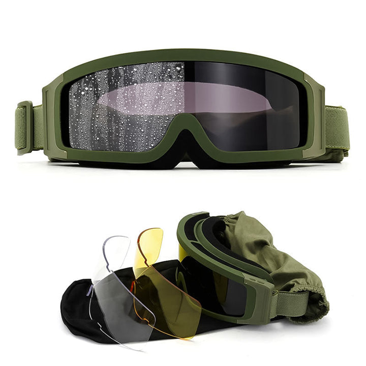 Lisslune | Mistview Safety Glasses Overlay – For Spectacle Wearers with Replaceable Lenses