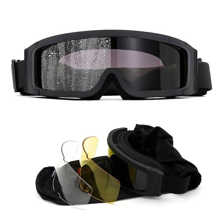 Lisslune | Mistview Safety Glasses Overlay – For Spectacle Wearers with Replaceable Lenses