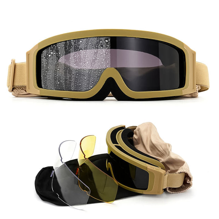 Lisslune | Mistview Safety Glasses Overlay – For Spectacle Wearers with Replaceable Lenses