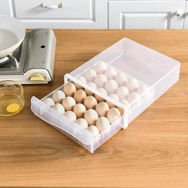 Lisslune | Transparent Egg Storage Drawer Container
