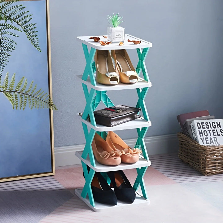 Lisslune | Multifunctional and Foldable Shoe Rack for Space-Saving Storage