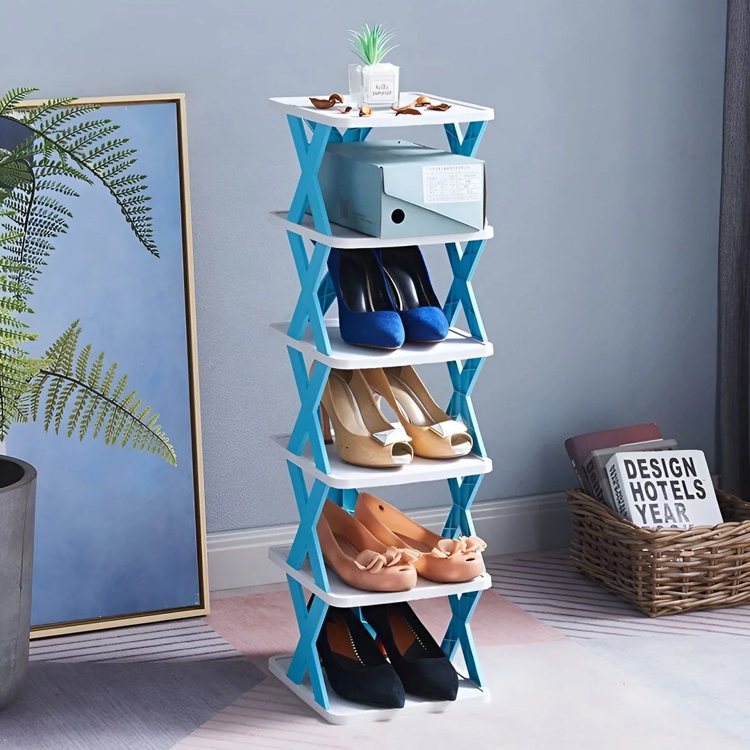 Lisslune | Multifunctional and Foldable Shoe Rack for Space-Saving Storage