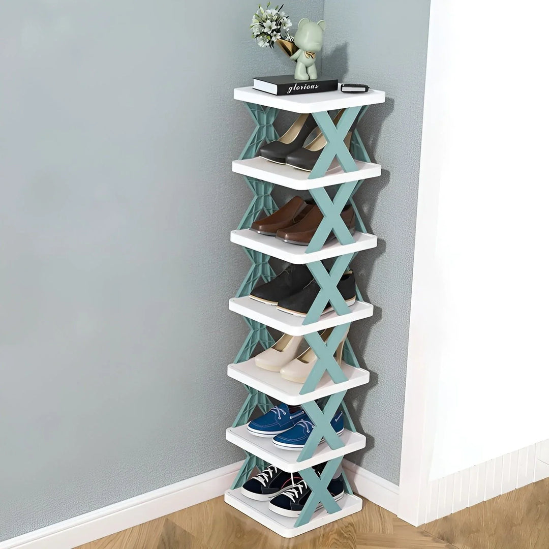 Lisslune | Multifunctional and Foldable Shoe Rack for Space-Saving Storage
