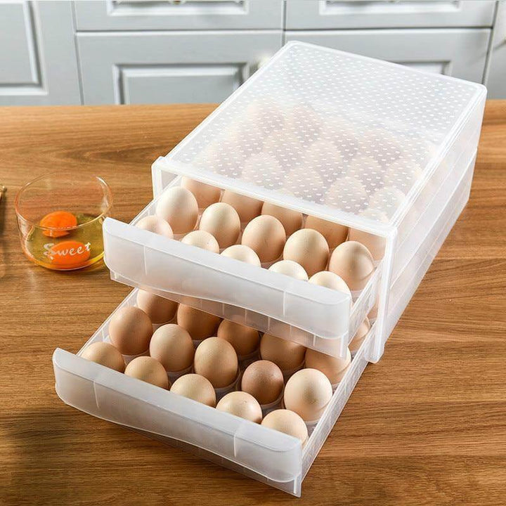 Lisslune | Transparent Egg Storage Drawer Container