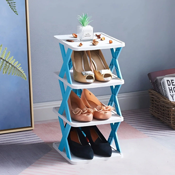 Lisslune | Multifunctional and Foldable Shoe Rack for Space-Saving Storage