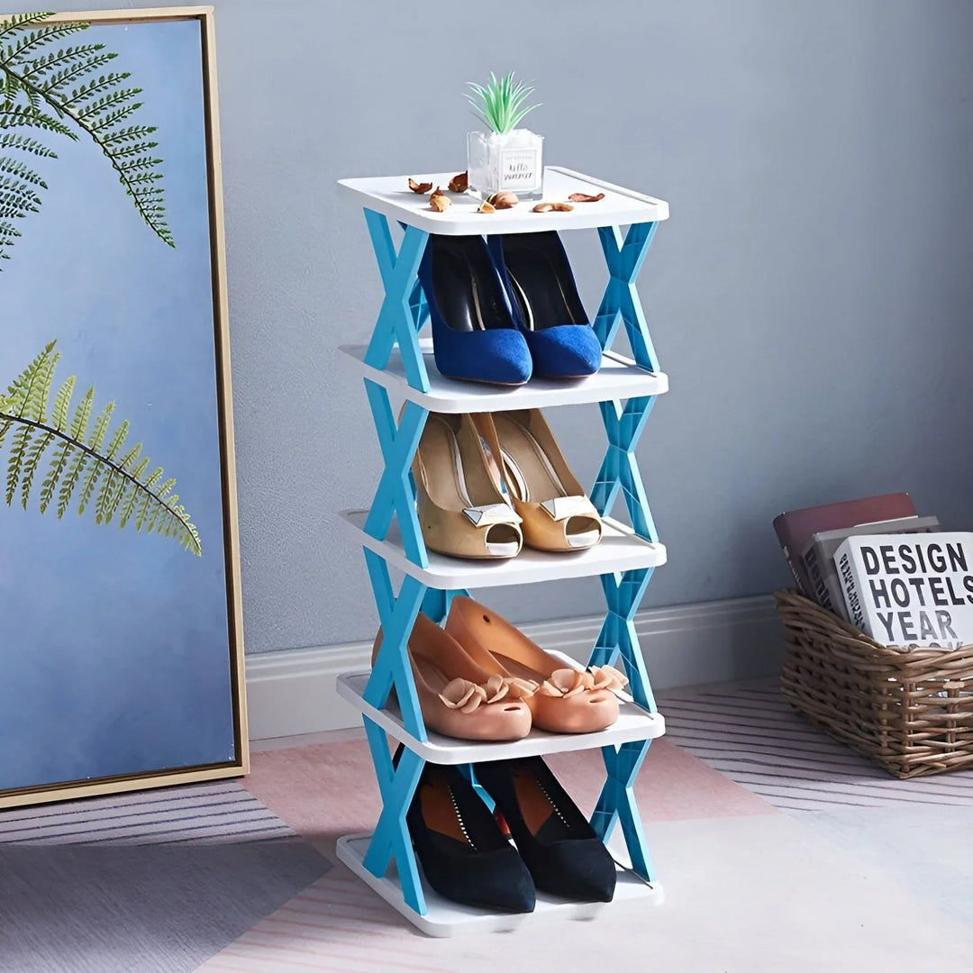Lisslune | Multifunctional and Foldable Shoe Rack for Space-Saving Storage