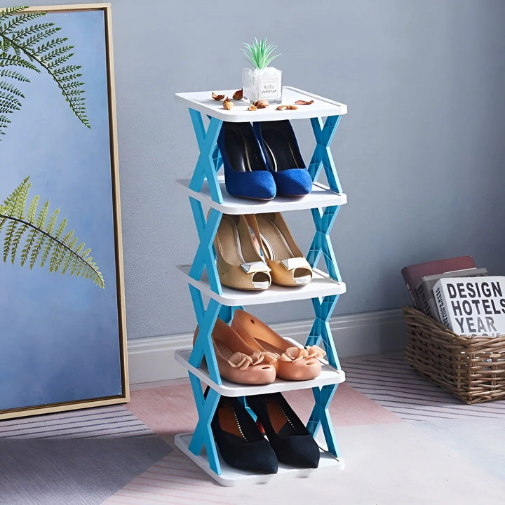 Lisslune | Multifunctional and Foldable Shoe Rack for Space-Saving Storage