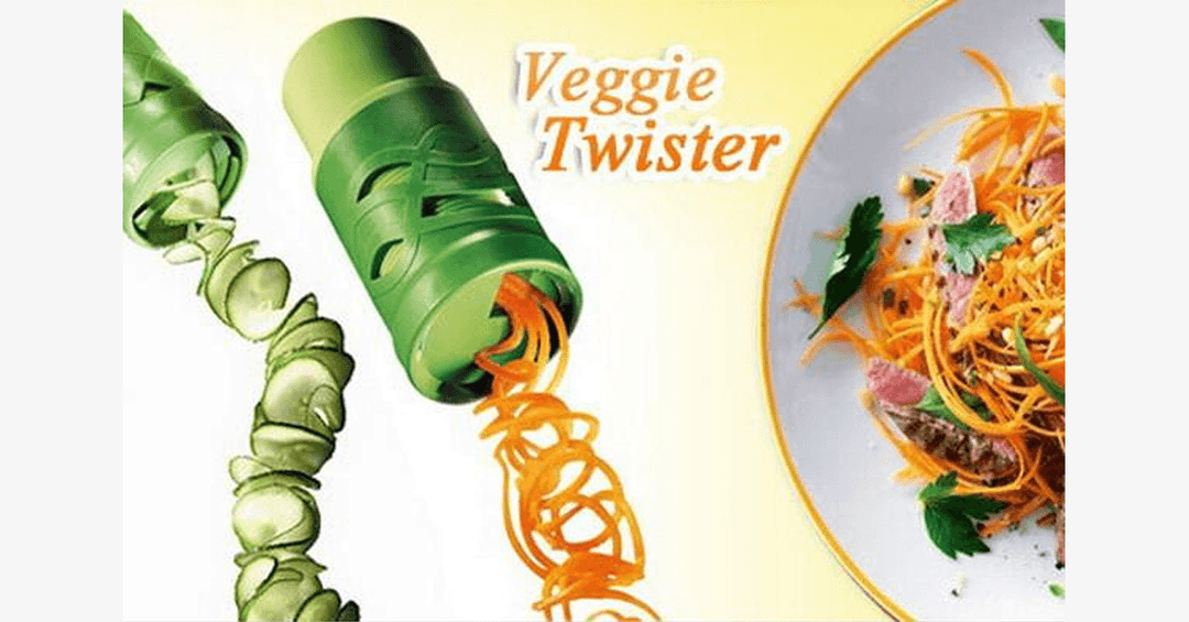 Lisslune | Magic Veggie Twister – Create spiral designs with vegetables!