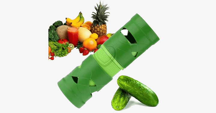 Lisslune | Magic Veggie Twister – Create spiral designs with vegetables!