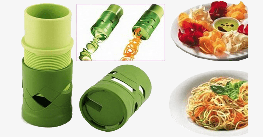 Lisslune | Magic Veggie Twister – Create spiral designs with vegetables!