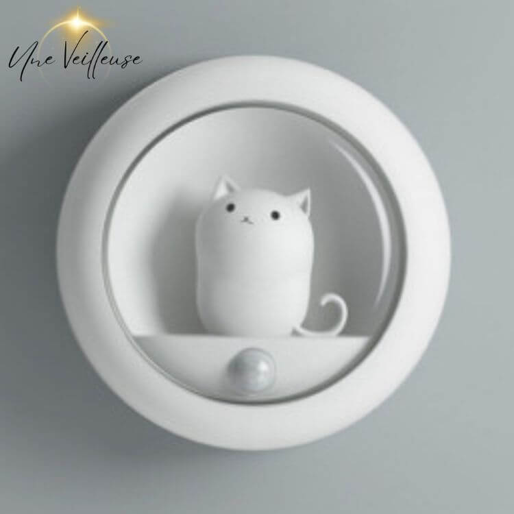 Lisslune | Wall Night Light - Night Light Cat LuminoCat™
